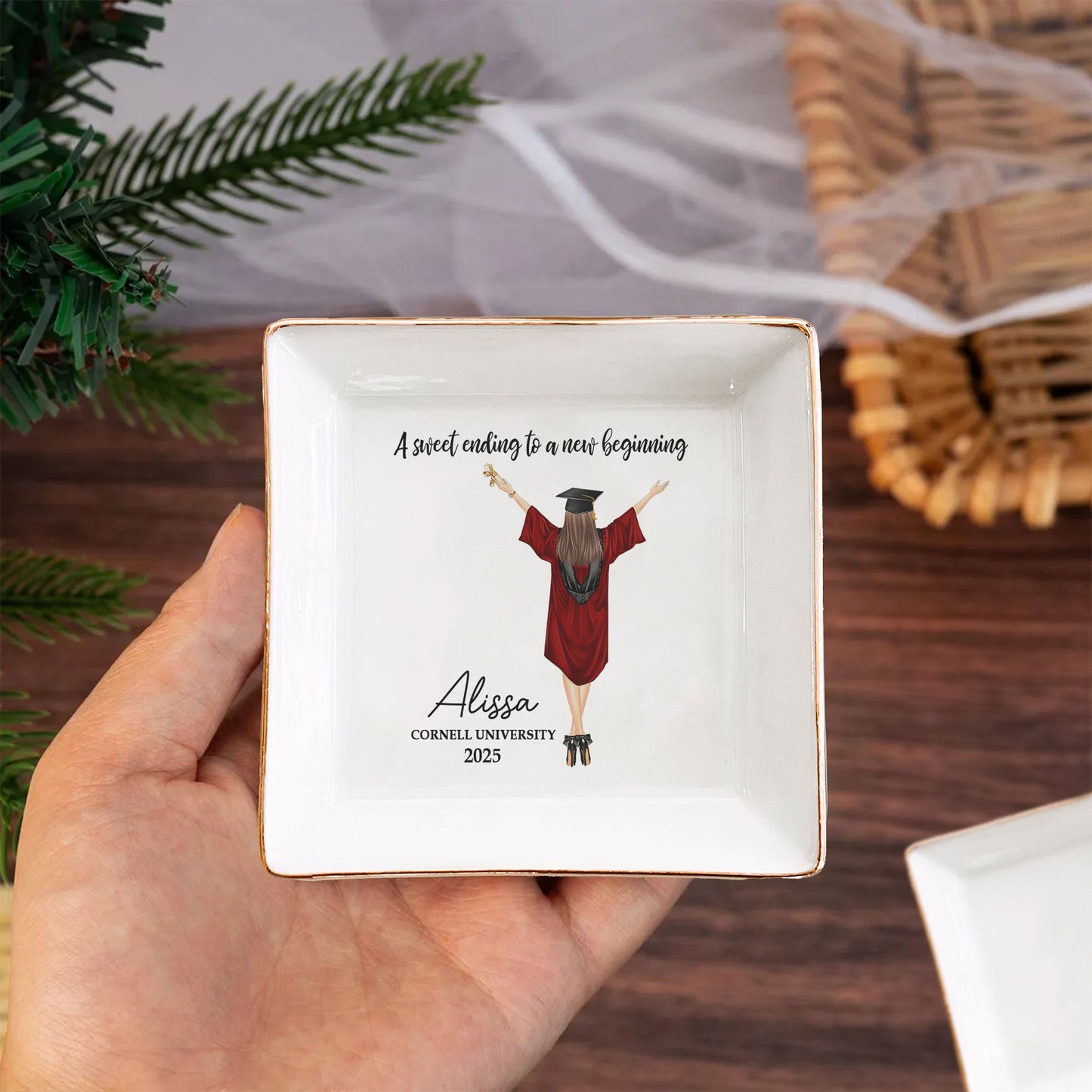 Graduation Jewelry Dish – A Sweet Ending to a New Beginning
